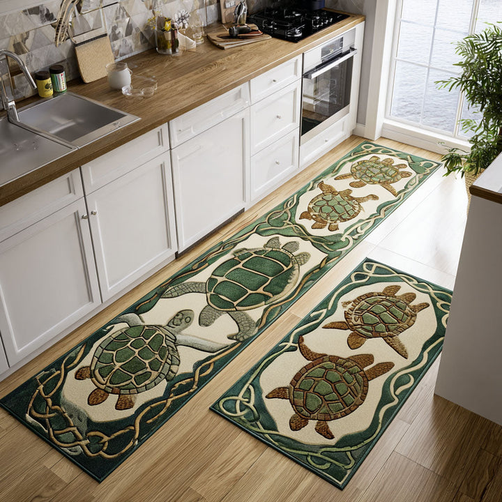 Tapis de cuisine antidérapant – Inspiration voyage