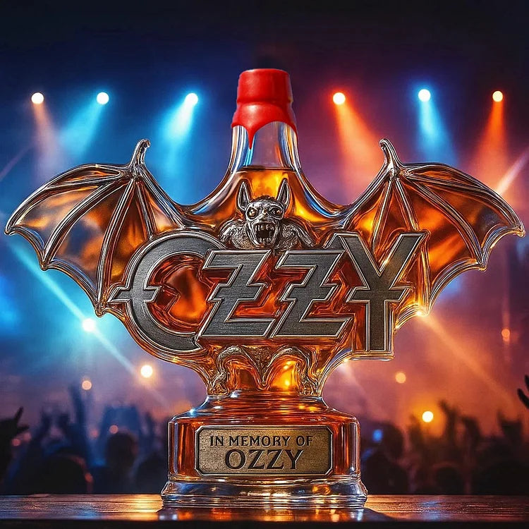Bouteille de Whisky en Hommage à Ozzy Osbourne
